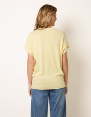 Textured Sleeveless Knit Top