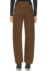 Citizen of Humanity Miro Relaxed Jean in Sepia Cheetah