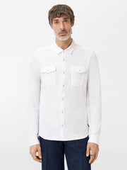 John Varvatos Arvon Western Shirt in White