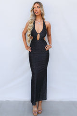 Kayleigh Maxi Dress - Black