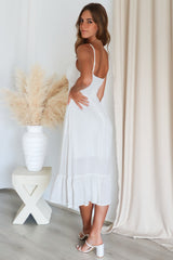 Klarissa Midi Dress - White