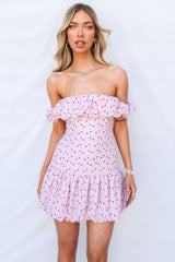 Maisey Mini Dress - Pink