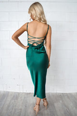 Saskia Midi Dress - Green