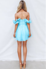 Zuma Mini Dress - Blue