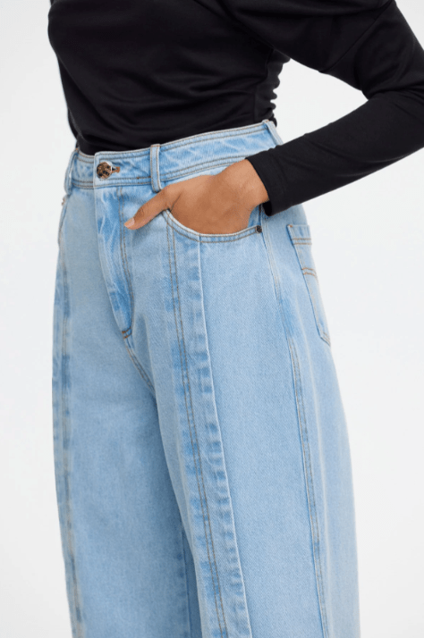 Acler Amesbury Jean in Mid Wash