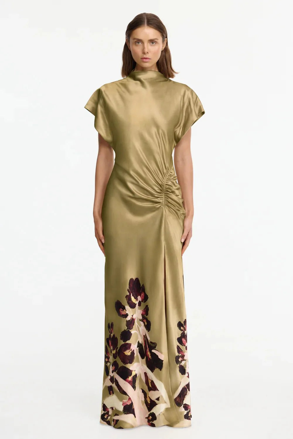 Acler Beckford Maxi Dress in Dusk Bulbs