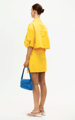 Acler Blairhill Mini Skirt in Daffodil
