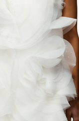 Acler Cotwall Mini Dress in Ivory