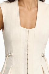 Acler Delny Dress in Pebble