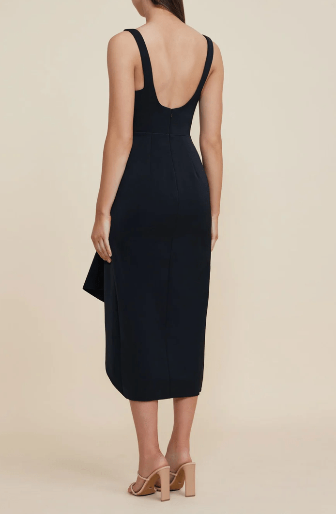 Acler Gowrie Midi in Black