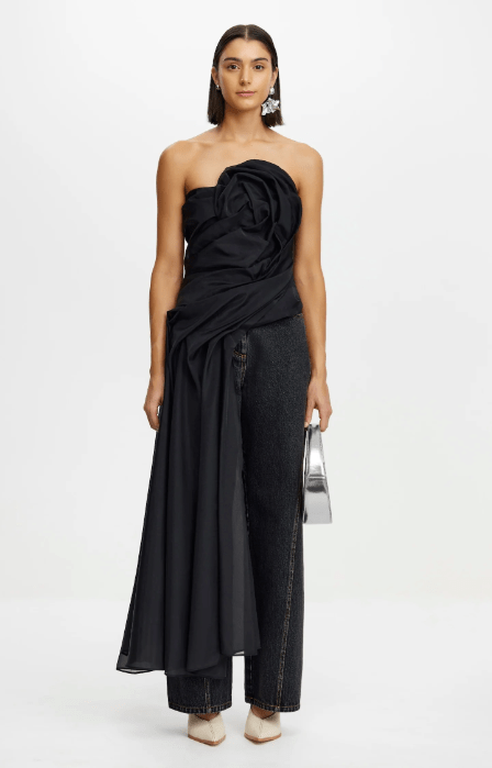 Acler Hawford Top in Black