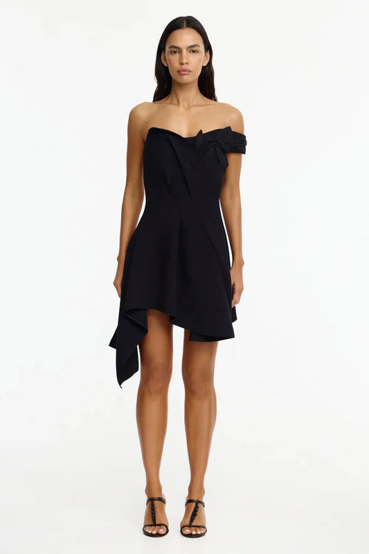 Acler Middletown Mini Dress in Black