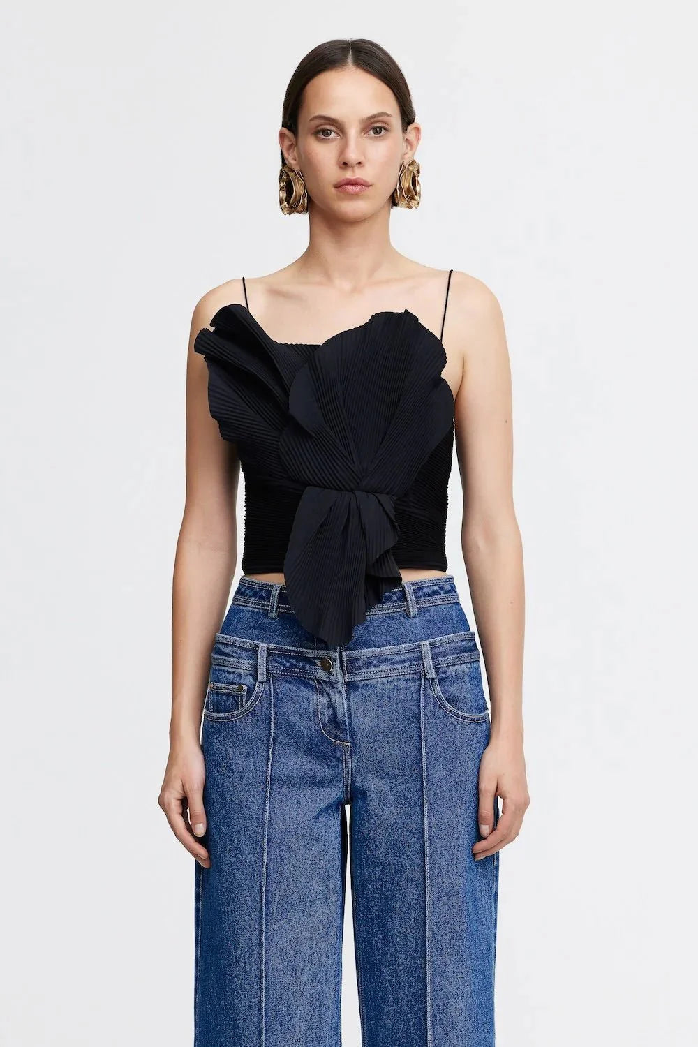 Acler Newtoft Top in Black