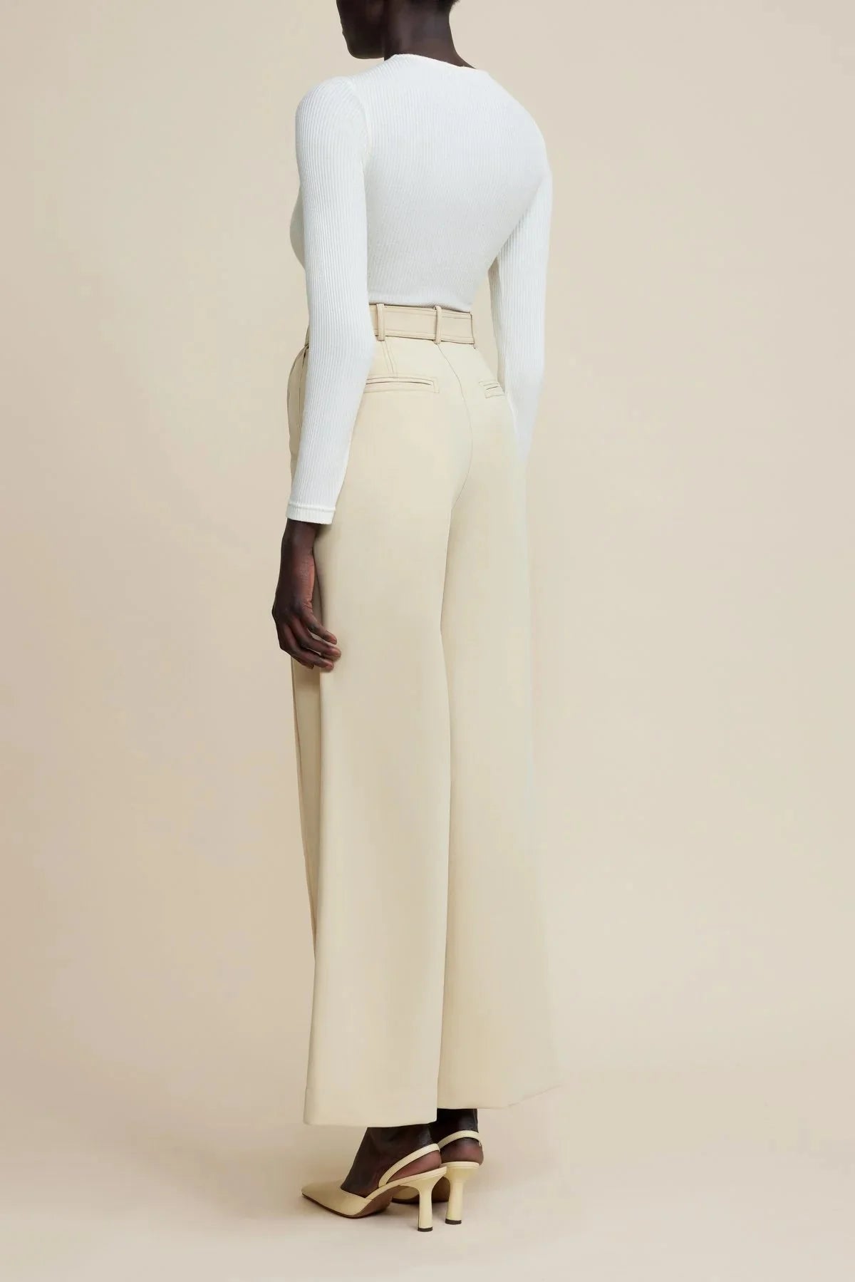 Acler Norfolk Pant in Biscotti