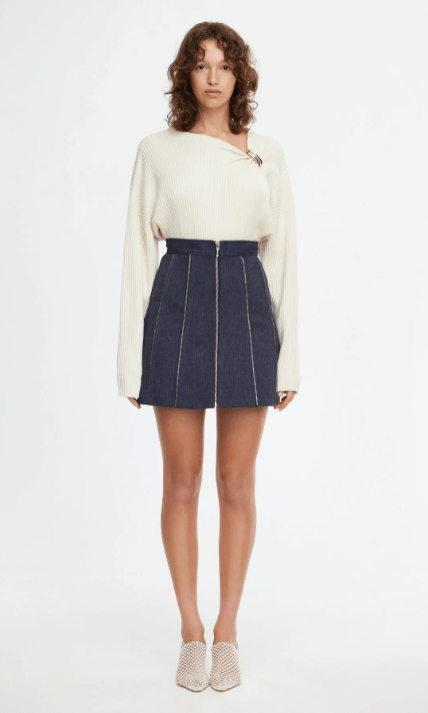 Acler Wakefield Skirt in Midnight