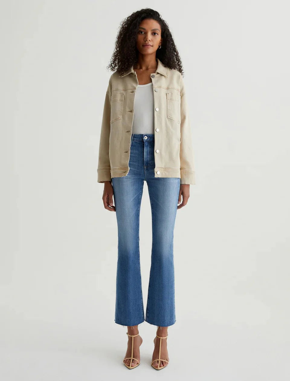 AG Farrah Boot Crop in Iris