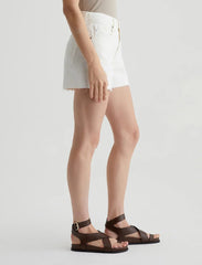 AG Halle High Rise Relaxed Shorts in Power Destructed
