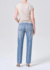 Agolde Lana Lana High Rise Straight Jeans in Brink