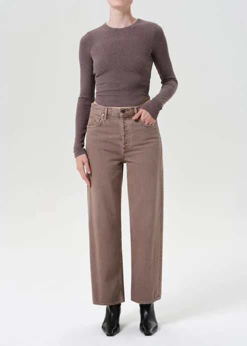 Agolde Ren Jean in Ceramic