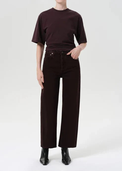Agolde Ren Jean in Sloe Berry