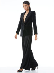 Alice & Olivia Denny Boyfriend Blazer in Black