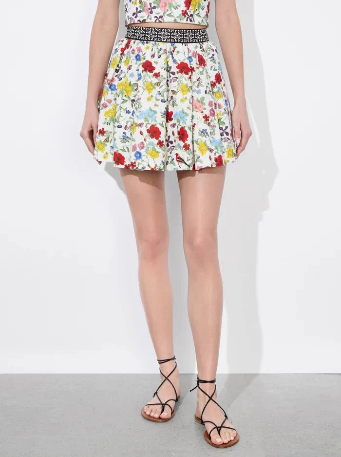 Alice + Olivia Haven Mini Skirt in Dollhouse