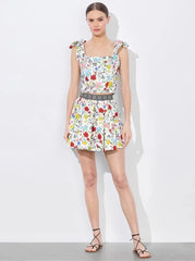 Alice + Olivia Haven Mini Skirt in Dollhouse