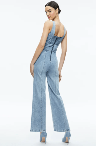 Alice + Olivia Sandra Jumpsuit in Sullivan Vintage