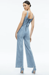 Alice + Olivia Sandra Jumpsuit in Sullivan Vintage
