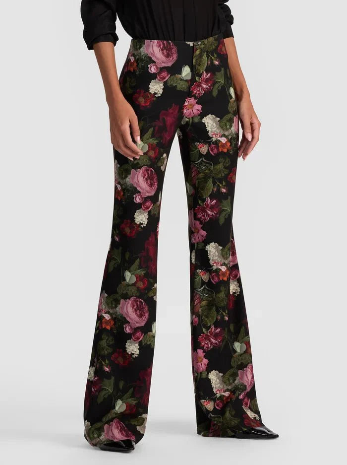 Alice + Olivia Teeny Bootcut Pant in Be Still