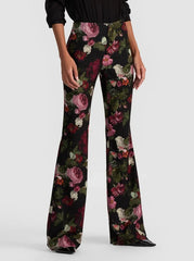 Alice + Olivia Teeny Bootcut Pant in Be Still