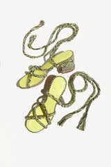 Amambaih Isabel Heel in Kaki Lemon
