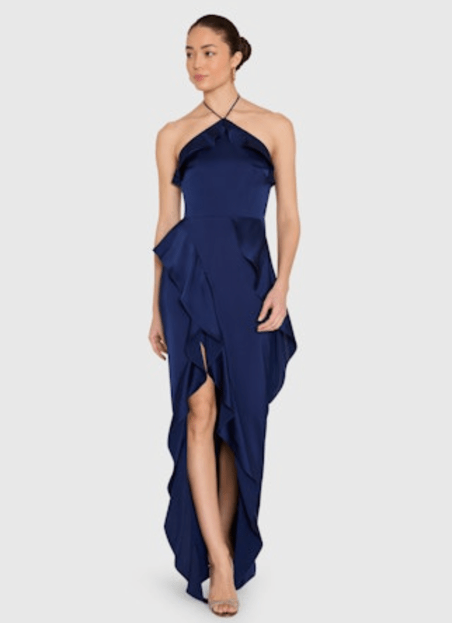 Amanda Uprichard Alessandra Maxi Dress in Emerson
