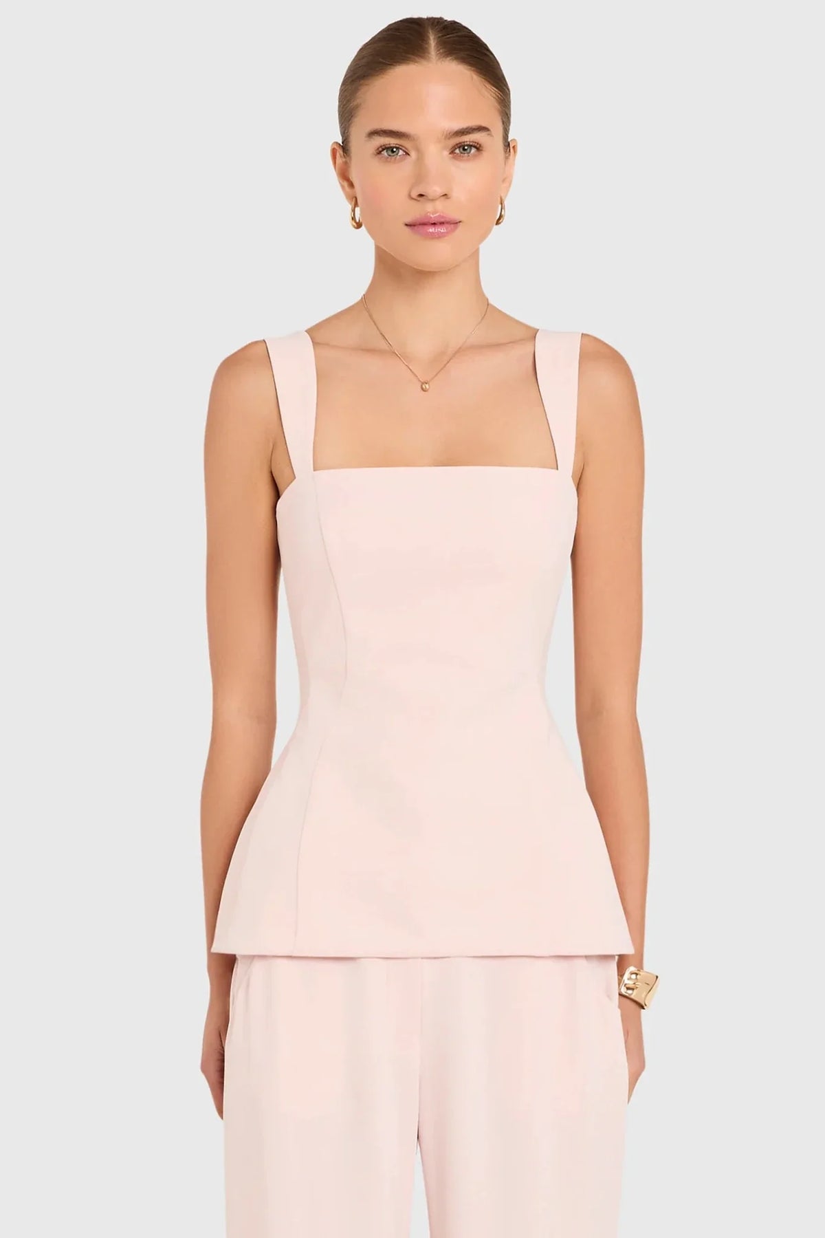 Amanda Uprichard Andreina Top in Mochi