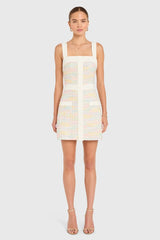 Amanda Uprichard Archie Dress in Angelica Tweed