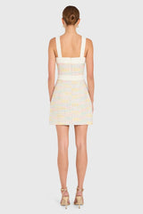 Amanda Uprichard Archie Dress in Angelica Tweed
