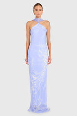 Amanda Uprichard Ashton Maxi in English Lavender