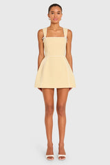 Amanda Uprichard Baylee Romper Cornsilk