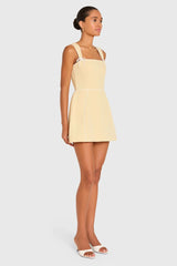 Amanda Uprichard Baylee Romper Cornsilk