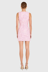 Amanda Uprichard Caligari Dress in Pink