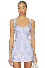 Amanda Uprichard Candice Top in English Lavender
