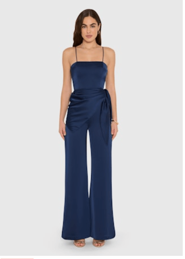 Amanda Uprichard Cheryl Jumpsuit in Emerson