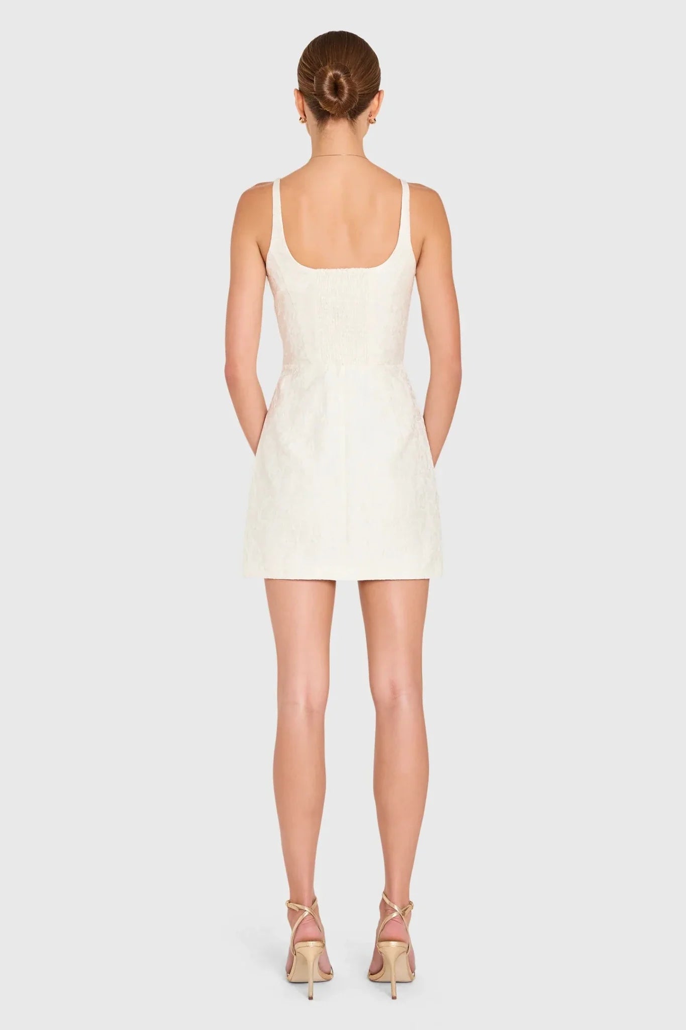 Amanda Uprichard Coco Dress in Ivory
