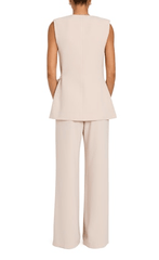 Amanda Uprichard Halcyon Vest in Bone