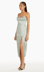 Amanda Uprichard Ivy Dress in Sea Salt