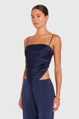 Amanda Uprichard Juna Top in Ink