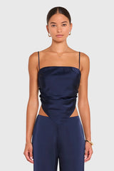 Amanda Uprichard Juna Top in Ink