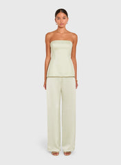 Amanda Uprichard Linda Pant in Endive
