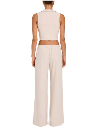 Amanda Uprichard Mariko Pants in Bone