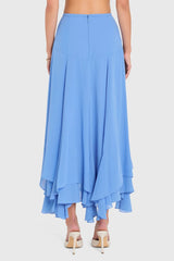 Amanda Uprichard Monterey Skirt in Atlantic